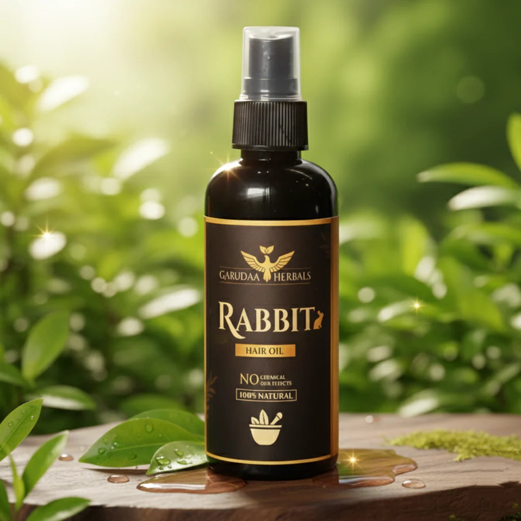 Rabbit Herbal Hair Oil – 100% Stronger, Healthier Growth